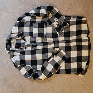 Plaid overshirt